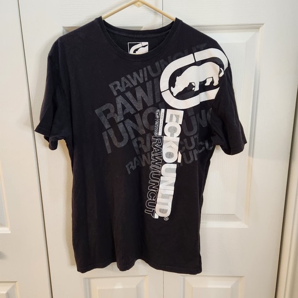 Other - ECKO UNLTD 1972 Men's size Large Black T-Shirt Rhino Design